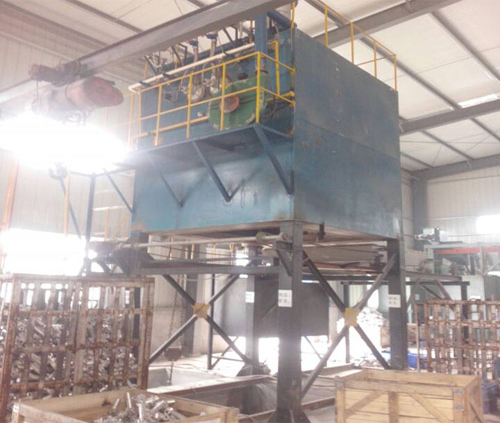 Gas fired aluminum alloy quenching furnace